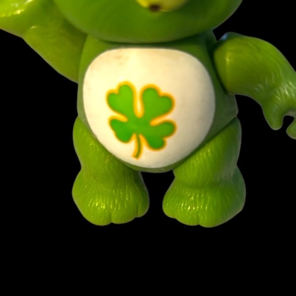 Vintage 1983 Care Bears Good Luck Bear Posable PVC Action Figure - Picture 8 of 8